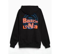 Sudadera con capucha Relaxed adidas Originals x Bad Bunny DtMF Tour Merch "Barcelona" para hombre Negro L