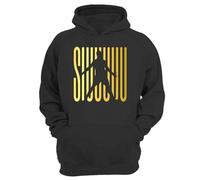 Sudadera con capucha Ronaldo SIUUU Adulto CR#7 Ronaldo #7 GOAT Top unisex, Negro, M