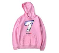 Sudadera con capucha Scream 7 Movie Ghostface - Sudadera unisex de terror de manga larga con gráfico aterrador para fanáticos, rosa, XL