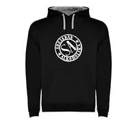 Sudadera con Capucha Soziedad Alkoholika Logotipo Negra Bicolor Hombre Tallas S M L XL XXL (as4, Alpha, l, Regular, Regular, L)