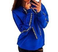 Sudadera con Capucha Sudadera de Empalme, Tamaño Extra Grande para Mujer Sudadera de Manga Larga Sudadera con Capucha Tops Camisa Absolute La Cinta riou