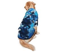 Sudadera con capucha The Killer Whale in The Sea Dog - Ropa de poliéster suave y transpirable para perros medianos y grandes