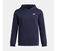 Sudadera con capucha Under Armour Rival Fleece para niño Midnight Marino Azul / Blanco YSM (127 - 137 cm)