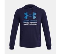 Sudadera Con Capucha Under Armour Rival Terry Gráfica 1386047 0410 Azul