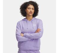 Sudadera con capucha Under Armour Rival Terry para mujer Transparent / Blanco S