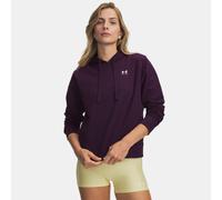 Sudadera con capucha Under Armour Sport Terry para mujer Morado Echo / Blanco XL