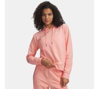 Sudadera con capucha Under Armour Sport Terry para mujer Posh Rosa / Blanco XS