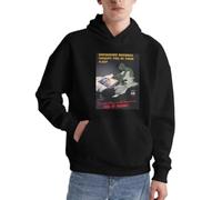 Sudadera con capucha Unfinished Business Ghost Hoodie - Sudadera con capucha para hombre y mujer, Negro , XXL