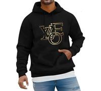 Sudadera con Capucha Unisex con Estampado de Amor, Color Beige, Manga Larga, Estilo Casual, cálida, Urbana, Moderna, Ideal para el Invierno y Deportiva.
