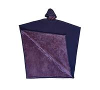 Sudadera con capucha unisex con peso, ajuste holgado, manta holgada, sudadera con capucha para llevar puesta, sudadera con capucha de capa relajante, unisex, Morado (, Talla única