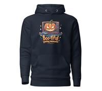 Sudadera con capucha unisex para adultos con diseño de Boo-Tiful Gaming Moments de Halloween, Navy Blazer, M