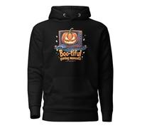 Sudadera con capucha unisex para adultos con diseño de Boo-Tiful Gaming Moments de Halloween, Negro, XXL