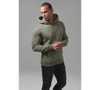 Urban Classics Basic Sweat Hoody, Sudadera con capucha Hombre, Verde Oliva (Green Olive), XL