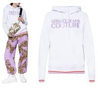 Sudadera Con Capucha Versace Jeans Couture Logo Hoodie Talla S