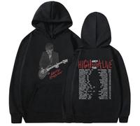 Sudadera con Capucha Vintage de Keith Urban High and Alive World Tour Album Otoño/Invierno Ropa de Hombre Ropa de Mujer Sudadera con Capucha de algodón gótica de Hip Hop