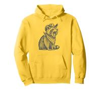 Sudadera con Capucha Vintage de Mapache Vaquero Go On Now Git Western Raccoon Sudadera con Capucha