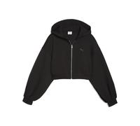 Sudadera con capucha Wardrobe Essentials Sports Legacy Cropped Full-Zip para mujer M