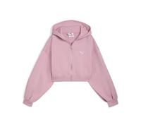 Sudadera con capucha Wardrobe Essentials Sports Legacy Cropped Full-Zip para mujer XL