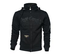 Sudadera Con Capucha WCC Choppers Por Vida Negro, 3XL