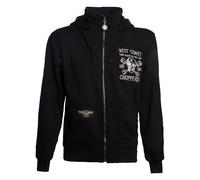 Sudadera Con Capucha WCC HIGH SPEED Negra, M