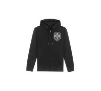 Sudadera con capucha West Coast Choppers ATX Cross Zip Negro/Blanco4XL Negro,Blanco