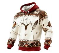 Sudadera con Capucha y Bolsillo para Hombre Tejido Air Layer Manga Larga Casual Deportiva Abrigo Ligero (White, XXXL) #26