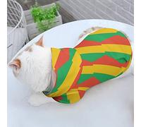 Sudadera con Capucha y Chaleco para Perro con la Bandera de Congo Brazzaville, Sudaderas para Mascotas, Ropa acogedora para Cachorros y Perros para Clima frío.
