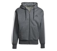 Sudadera con capucha y cremallera adidas Essentials 3-Stripes Fleece XL