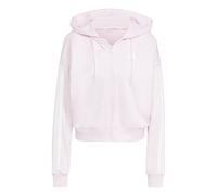 Sudadera adidas 3bandas french terry fz hd mujer rosa XS