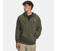 Sudadera con capucha y cremallera completa Under Armour Rival Fleece para hombre Marine OD Verde / Blanco M