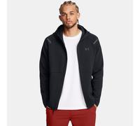 Sudadera con capucha y cremallera completa Under Armour Unstoppable Fleece para hombre Negro / Negro M