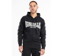 Sudadera con capucha y cremallera de corte clásico Lonsdale Bigton M