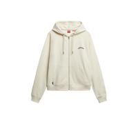 Sudadera con capucha y cremallera de mangas raglán para mujer Superdry Logo Essential M