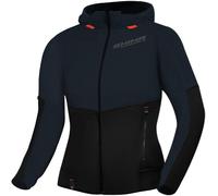 SHIMA Daybreaker Sudadera con capucha con cremallera de motocicleta para mujer, gris, tamaño M