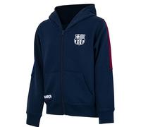 Sudadera con capucha y cremallera del Barça para niño - Colección oficial del FC Barcelona