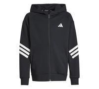 Sudadera con capucha y cremallera infantil adidas Future Icons 3-Stripes 11/12