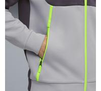 Sudadera con capucha y cremallera Manchester City PUMATECH para hombre, Accesoiros, Gris, M M