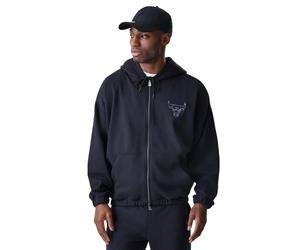 Sudadera con capucha y cremallera New Era Chicago Bulls NBA Linear S