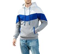 Sudadera con Capucha y Cremallera para Hombre, Estilo Casual Urbano con Rib