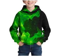 Sudadera con Capucha y Estampado gráfico para niño, de Manga Larga, Ideal para Uso Informal y Actividades al Aire Libre, diseño de superhéroe, para niños Valientes.
