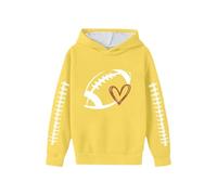 Sudadera con Capucha y Estampado gráfico para niños, Chaqueta Polar con Estampado de Equipo de fútbol para niños y niñas, Ropa de Juego Informal, para Fans, Suave.