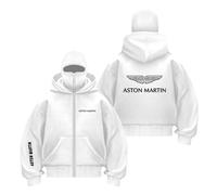 Sudadera con Capucha Y Pasamontañas para Hombre Estilo A.s.t.o.n M.a.r.ti.n Costuras Ropa Deportiva Gráfica Chaqueta Bolsillos Prendas De Abrigo-BaiS||XX_l