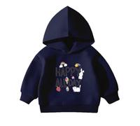 Sudadera con Capucha y Sudaderas para niños, para Diario y Colegio, Sudadera de Manga Larga con Estampado de Dinosaurios, para 1 a 6 años, Bolsillo Canguro.