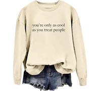 Sudadera con capucha You're Only As Cool As You Treat People You're Only As Cool As You Treat People, Khika-1, XL