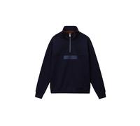 Sudadera con cremallera 1/2 en felpa francesa Napapijri Box Logo XL Male