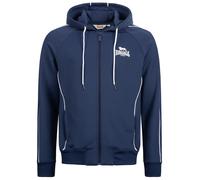 Sudadera con cremallera 'Achavanich' Hombre LONSDALE XXXL navy / blanco
