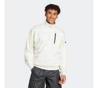 SUDADERA CON CREMALLERA ADIDAS HOMBRE BLANCO S