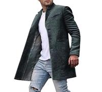 Sudadera con cremallera de manga larga simple abrigo Vintage Bomber Jacket Chaquetas Casual College Clásico de ajuste moderno Normal Elegante Suave Chaqueta para actividades al aire libre, gris oscuro