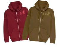 Sudadera con Cremallera Forestyle - Burdeos / M