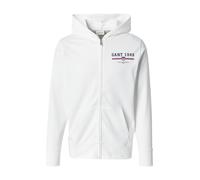 Sudadera con cremallera Hombre GANT S marino / rojo fuego / blanco